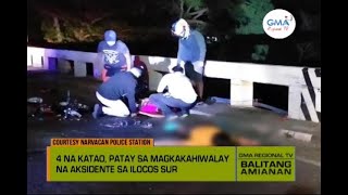 Balitang Amianan: Magkakahiwalay na Aksidente sa Ilocos Sur