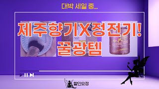 제주 향수+정전기 방지! 옷 냄새  헤어 무스, 꿀광 토너까지!