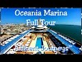 Oceania Marina Full Tour in 1080p