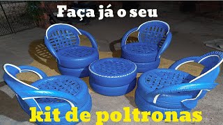 Tutorial Kit de poltronas de pneu #Faça o seu