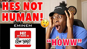 FIRST TIME HEARING Eminem - My Name Is (Banned Uncensored Version) REACTION | SLIM SHADY! 🤯😳