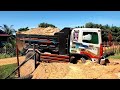 Amazing Dump Trucks Stuck  Deep In Mud  Recovery |덤프 트럭 Bulldozer Laoding Truck | xe tải tự đổ