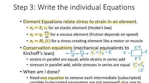 video 17b building viscoelastic models
