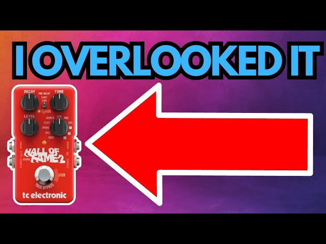 TC Electronic | Product | HALL OF FAME 2 REVERB