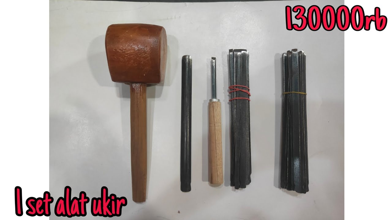 TERMURAH 1 set alat  ukir kayu  manual YouTube