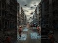 “Ruins ➜ Futuristic City Transformation” #transformation #ai #asmr