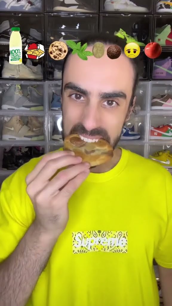 Food ASMR Eating a Lemonade bottle #food #asmreating #mukbang #satisfying