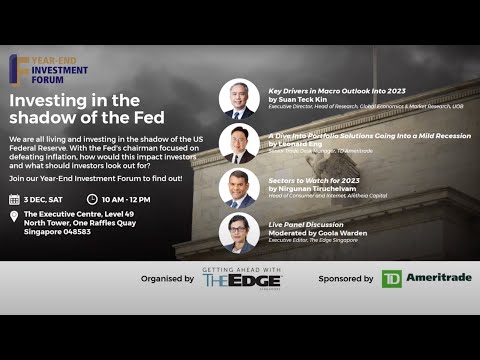 Year-End Investment Forum 2022: Investing in the shadow of the Fed