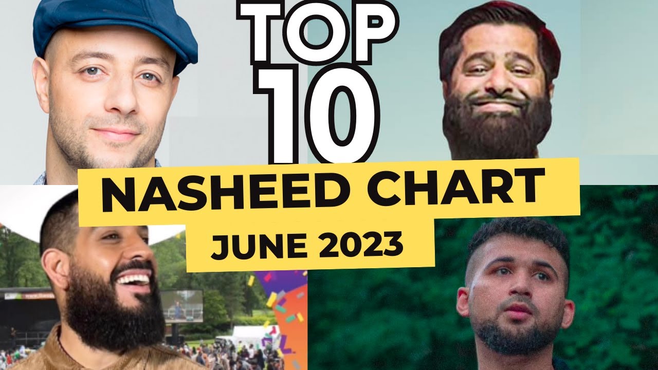 Top 10 Nasheed Chart (Official) June 2023 | ft Maher Zain, Omar Esa ...
