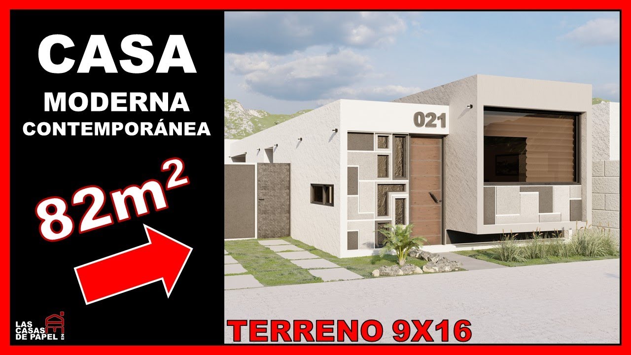 ?CASA MODERNA CONTEMPORÁNEA ▻ Recorrido VIRTUAL 3D de Casa ADELAIDA # 021  ?✓ - YouTube