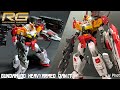 HG ガンダムダブルオーコマンドクアンタをRG化＆ヘビーアームズ化！【ガンプラ魔改造】