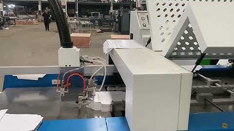 QZD-600S Automatic folding collapsible box side wings making machine  (for -3link board)