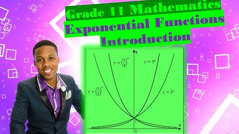 Grade 11 Mathematics: Exponential Functions Detailed Introduction (Made Easy) 2020