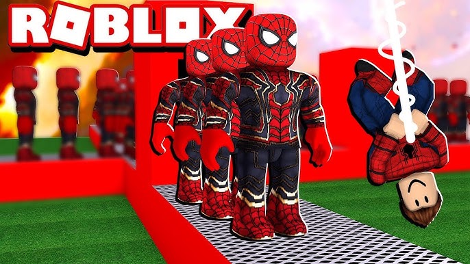 Viramos Homem Aranha no mundo do Roblox (Spider Man), Viramos Homem Aranha  no mundo do Roblox para enfrentar os vilões. Acessa nosso canal no   aqui  se inscreve