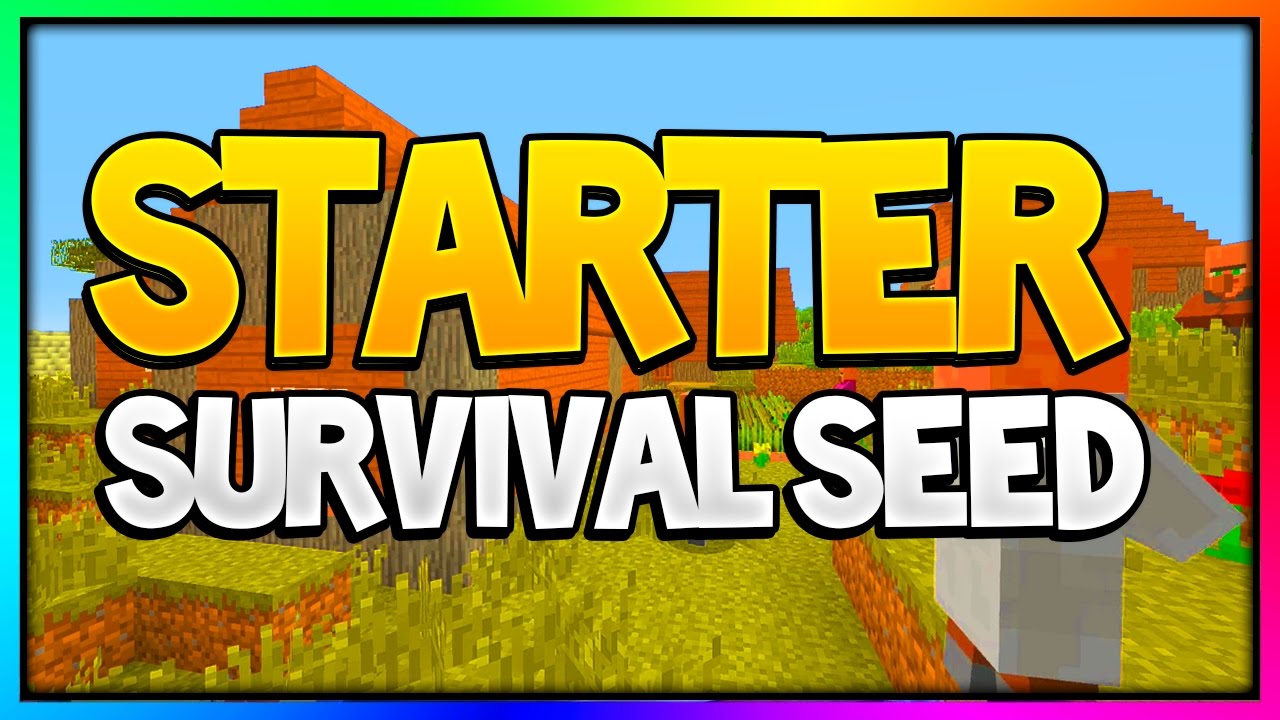 Minecraft Console Awesome TU49 Starter Seed! (Xbox360/PS3/XboxOne/PS4)