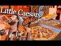 ¡AVE CESAR PIZZA PIZZA! Mi primera vez comiendo la pizza Hot-n-Ready en Little Caesars España