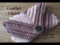 Crochet Rib Clutch Bag