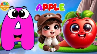 A for Apple | ABC phonics song | ABC for toddlers | B for ball | Baby ABC Song | ABCD |#kidssong