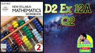 D2 Ex 12A Q2