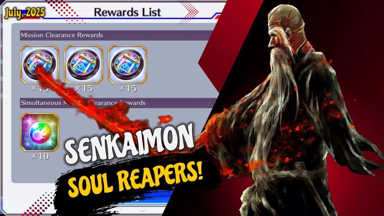 Senkaimon SENKAIMON QUEST: SOUL REAPERS! 👑 ALL MISSION SETS CLEARED 👑 | #Bleach # ...