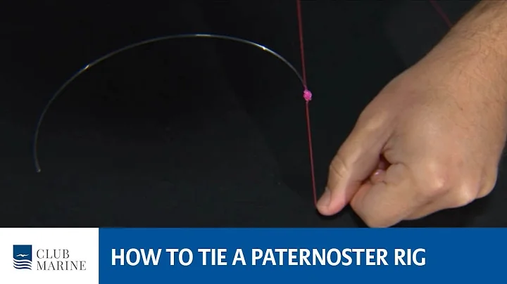 How to tie a paternoster rig with Paul Worsteling