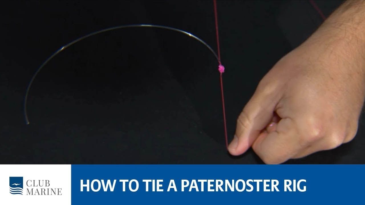 How to tie a paternoster rig with Paul Worsteling 
