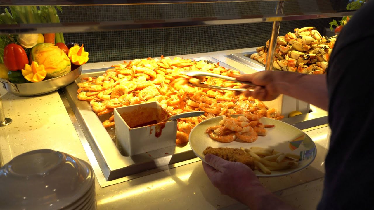 Disney Cruise Cabanas Lunch Buffet, February 2016