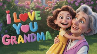Grandma Song I Love You Grandma Perfect For Mothers Day & Family