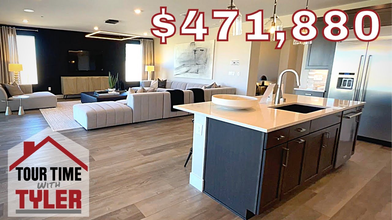 Pulte Homes Las Vegas Skye Canyon Pinewood Parklane Single Story YouTube