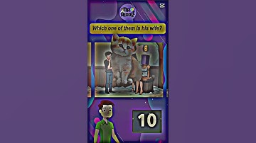 which one is his wife? #quiz #riddleoftheday #riddle #enigma