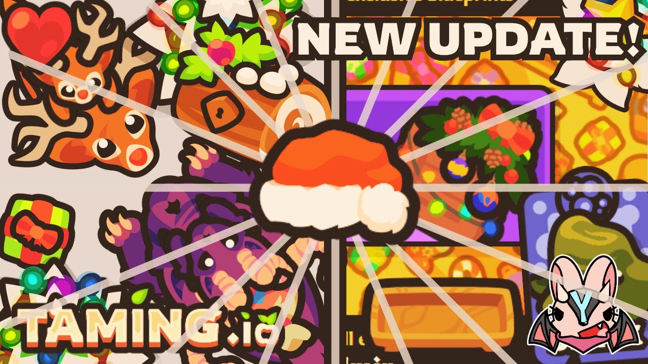 [TAMING.IO] CHRISTMAS UPDATE AND SLIME!