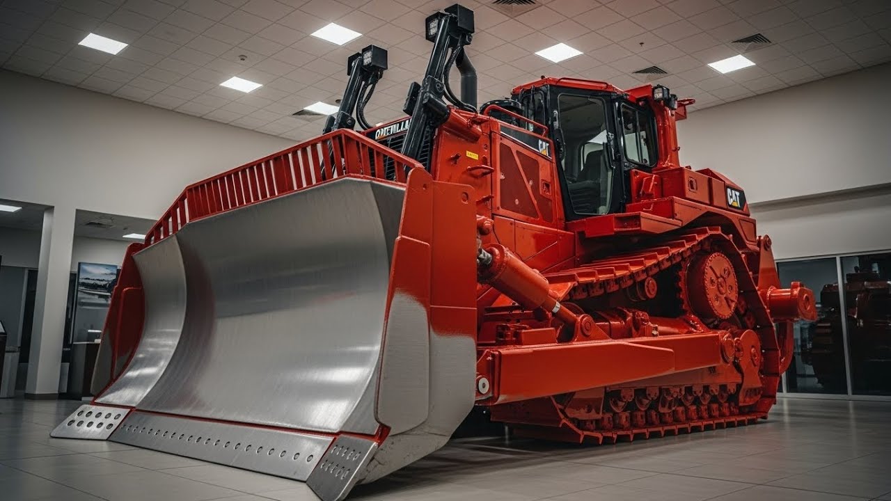 Бульдозер D12 2026 года — самый мощный CAT из когда-либо созданных