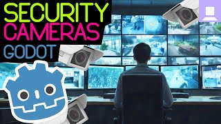 أسهل طريقة لإنشاء نظام كاميرات مراقبة CCTV | شرح Godot 4 screenshot 3