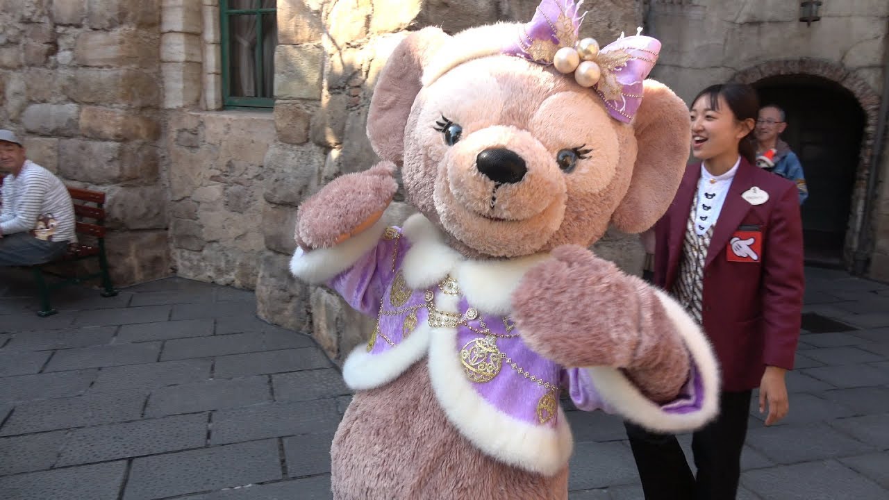 TDS 「シェリーメイ頑張って！」お見送りディズニー Disney's friends