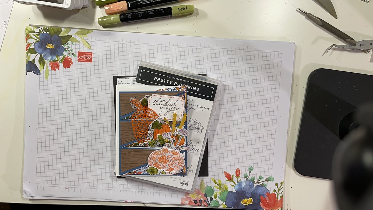Stampin up//Pretty Pumpkins/Detailed Pumpkins Dies//Beauty of the Earth ...