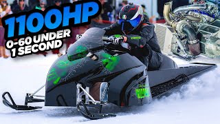 1100HP Snowmobiles!! 0-163MPH in 3s! (World’s CRAZIEST Snowmobiles)