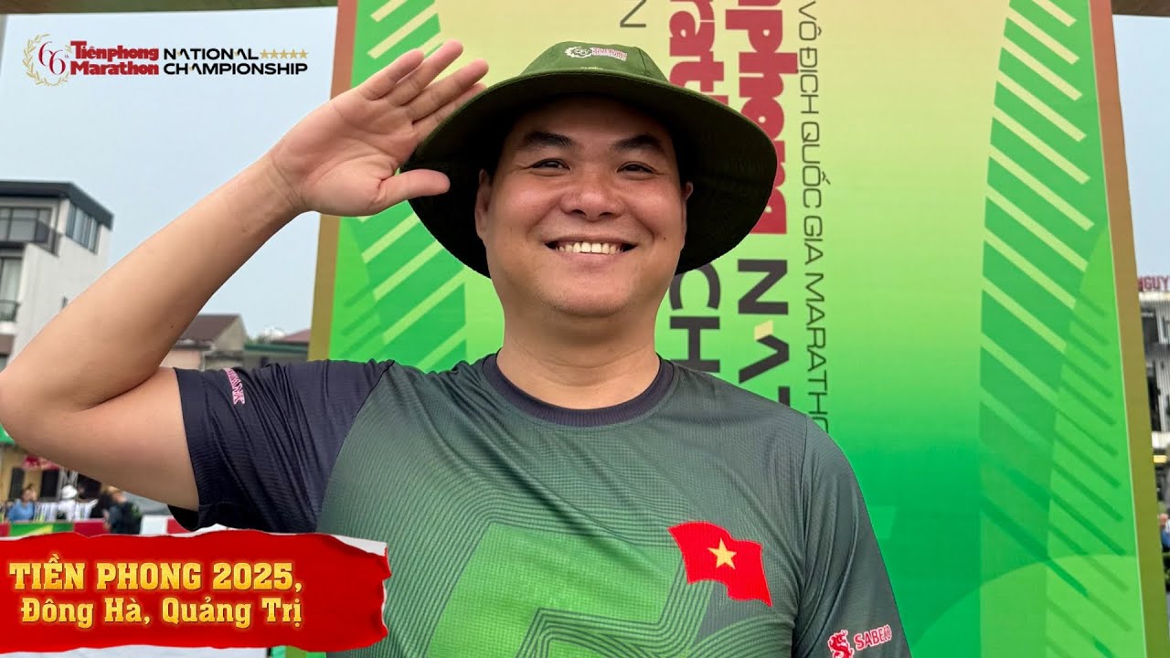 TIỀN PHONG Marathon lần 66 - Khúc khải hoàn - 2025 - Giải chạy vô địch quốc gia - Phan Võ Minh Thắng