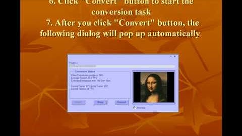 Convert an AVI Movie to DVD movie using Cucusoft AVI to DVD Converter
