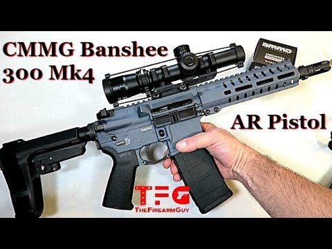 CMMG Banshee 300 Mk4 AR Pistol 300 Blackout - TheFireArmGuy