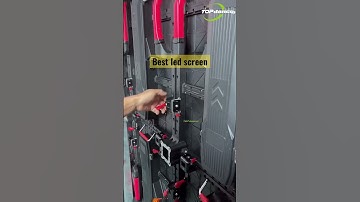 So easy to install #leddisplay #ledvideowall #ledwall #ledscreen