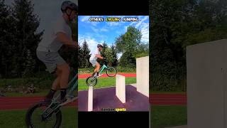 Normal skills vs king of cycling jump