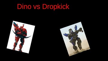 TRANSFORMER Dino vs Dropkick (Stop Motion)