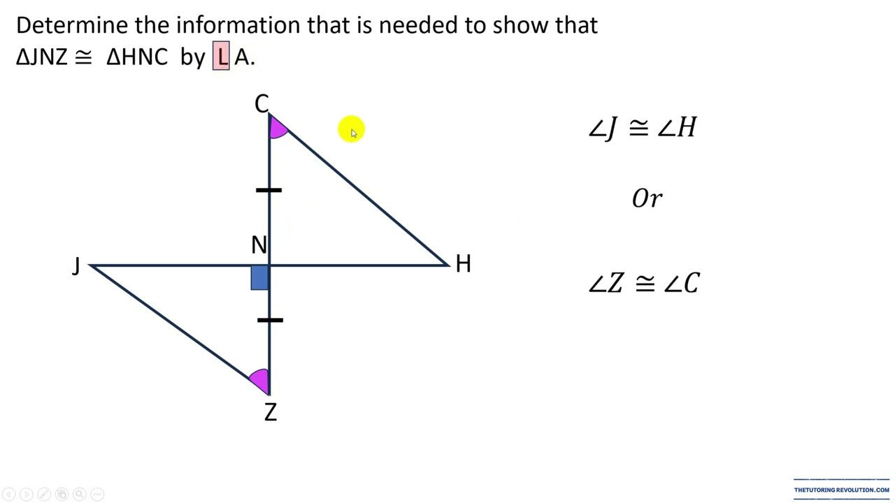 Равные треугольники, часть 3