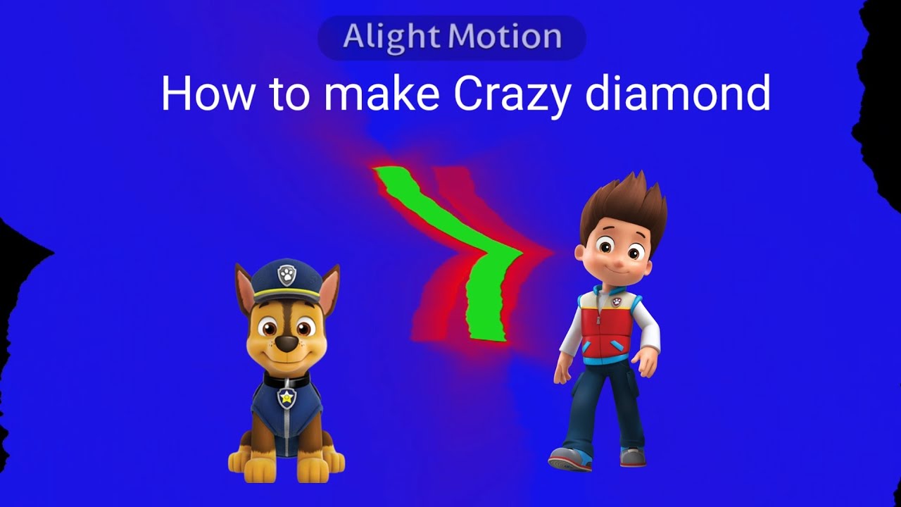 [REQUESTED] How to make Crazy diamond on Alight Motion 