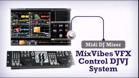 MixVibes VFX Control DJVJ System - DJkit.com