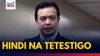 RECAP - Prosecution drops Ex-Sen. Sonny Trillanes as impeachment witness | GMA News