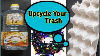 Recycle your waste materials \/ Trash to Treasure Home Decor Ideas \/ Recycling Projects