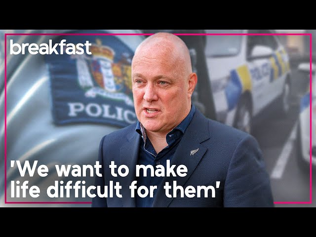 Crime crackdown: Getting gang laws up and running | TVNZ Breakfast class=