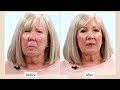 How to create eyebrows without eyebrows  unbelievable trick  nikol johnson  fierce aging