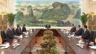 习近平会见美国国务卿：国务卿先生这次来访 希望你不虚此行